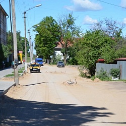 Депутаты осмотрели ход работ по улице Каштановая